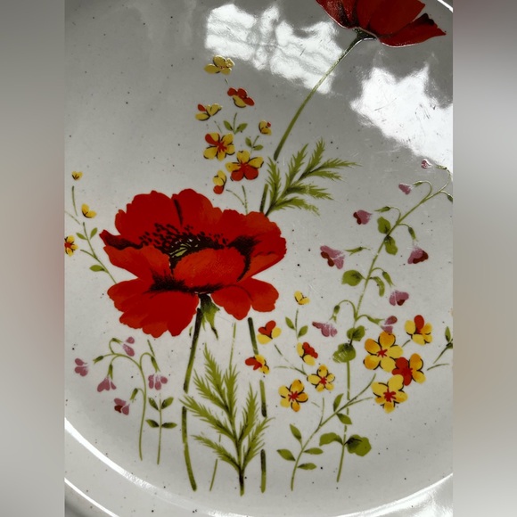 Large Vintage Stoneware Plate - Picture 7 of 13